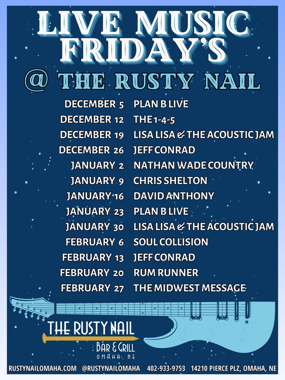 LIVE MUSIC Friday's - The 1-4-5 - December 12th event photo