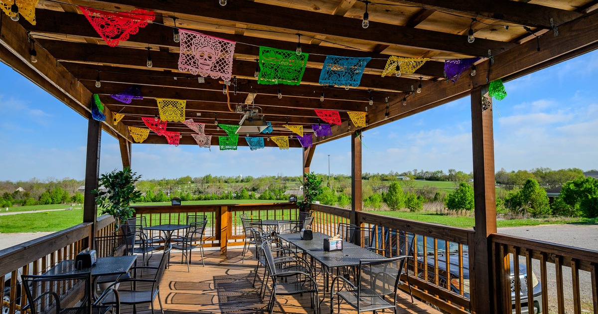 Exterior, seating place on patio