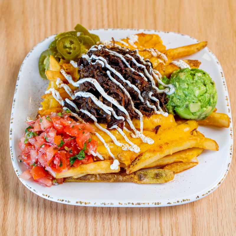 menu item 6 of 6, Burrow Fries