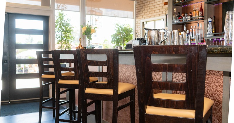 Interior, bar area, near the entrance