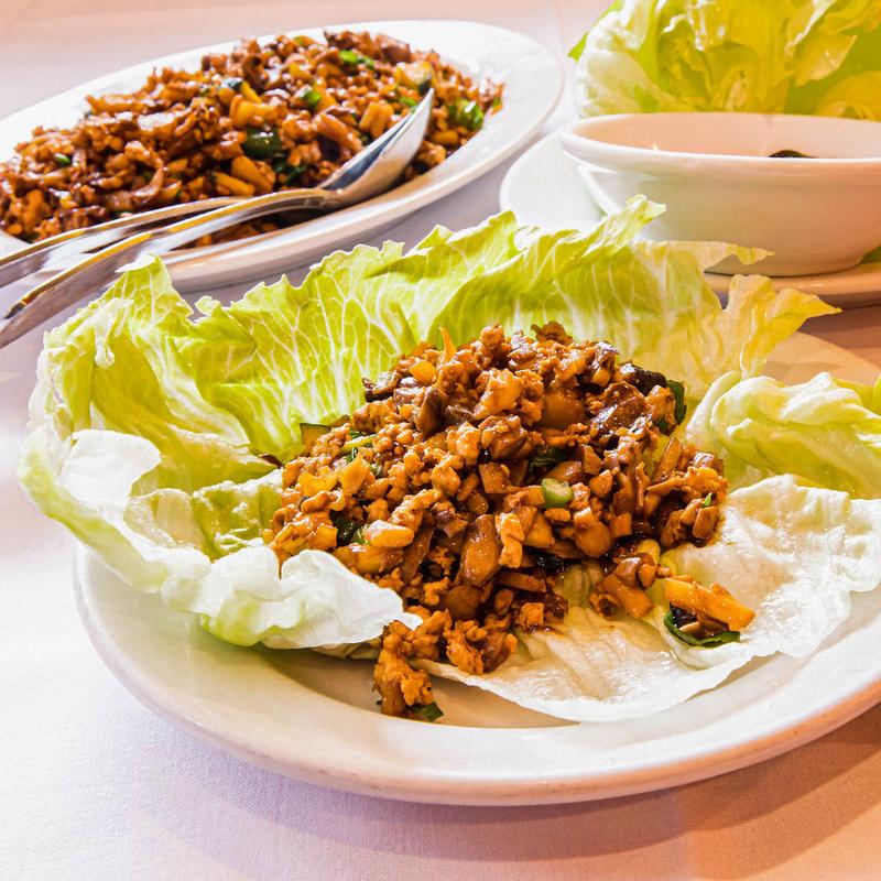 Minced Chicken Lettuce Wraps photo