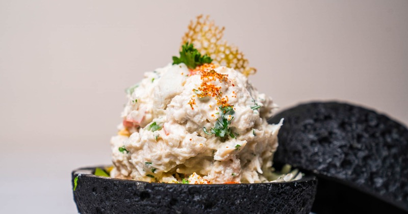 Crab salad