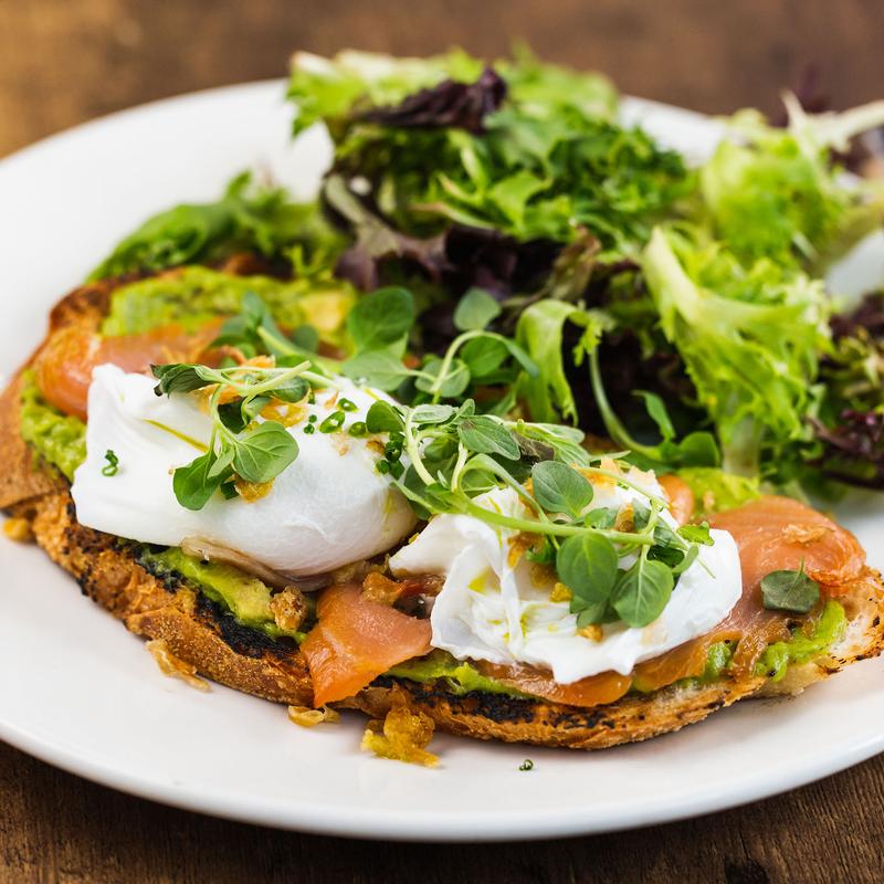Avocado Toast salmon photo