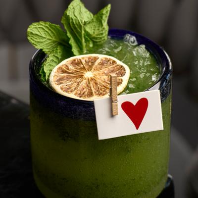 Cilantro Cucumber Mojito.