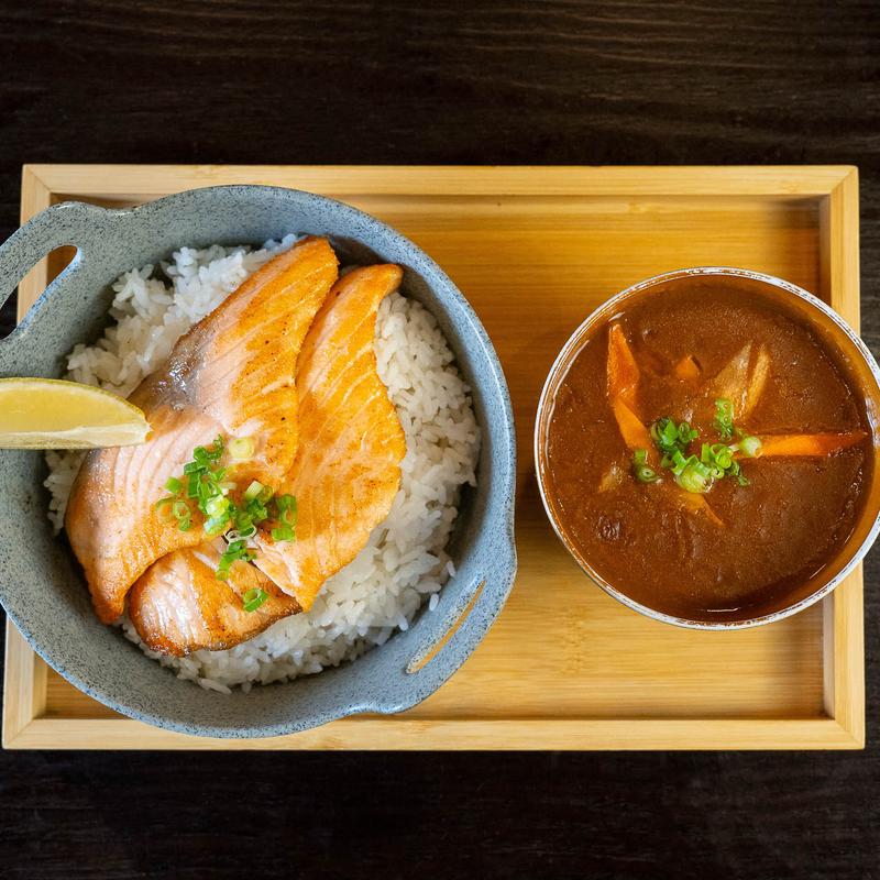Curry Rice Salmon photo