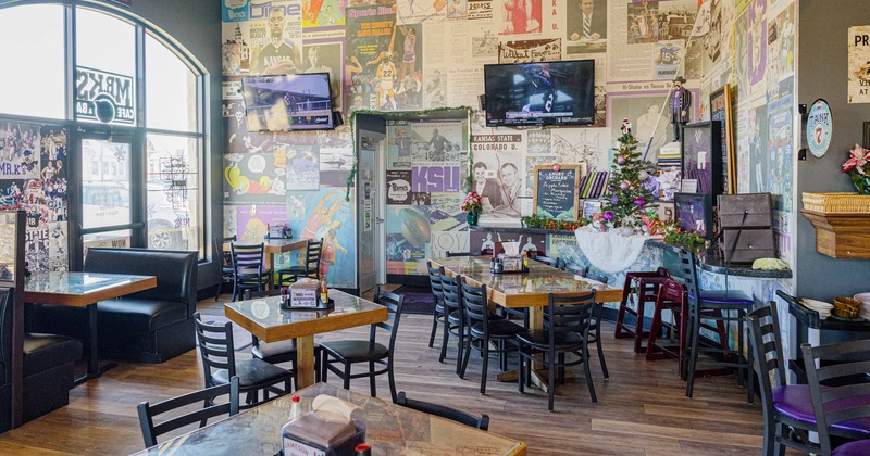 Interior, seating area