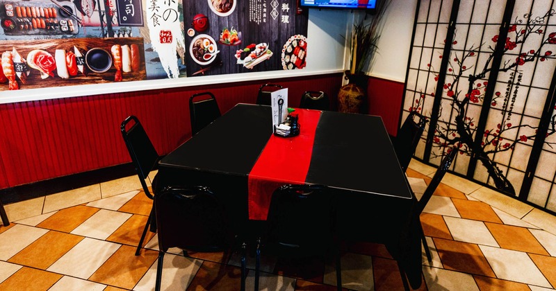 Table ready for guests