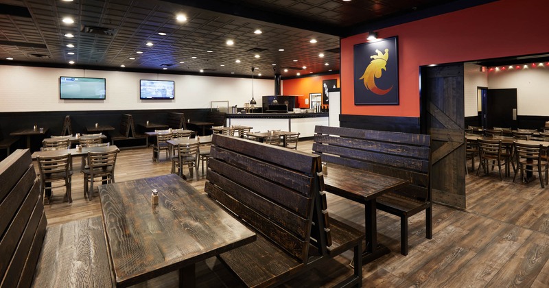 Restaurant dining area