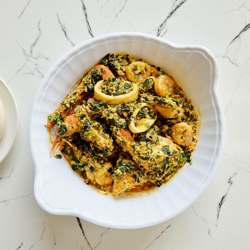 Seafood Egusi photo