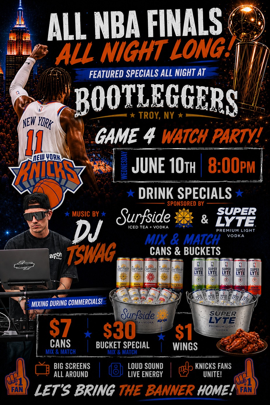 🏀🔥 THE ULTIMATE NBA FINALS WATCH PARTY IS BACK! 🔥🏀 event photo