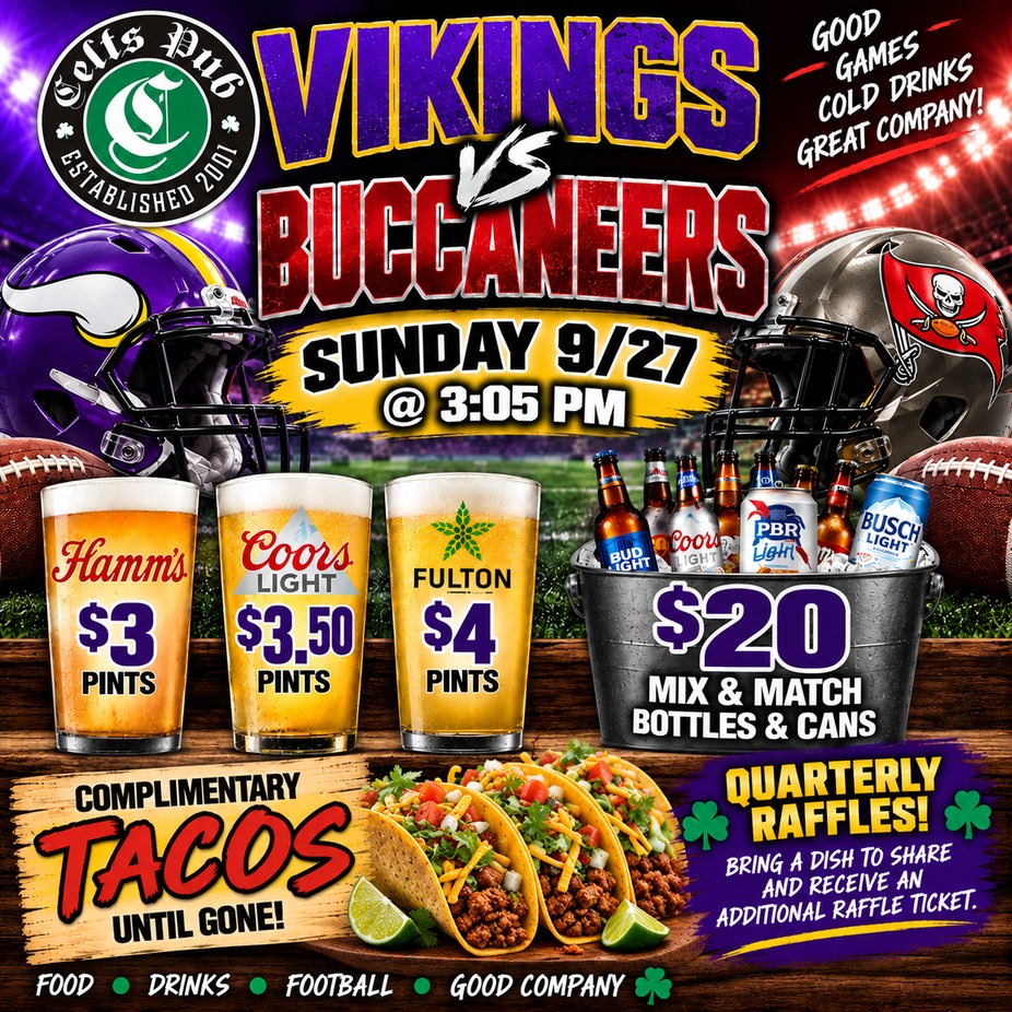 Vikings vs Buccaneers event photo