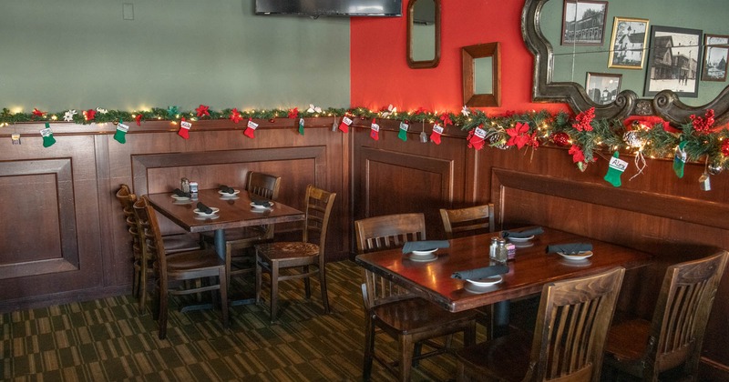 Tables ready for guests