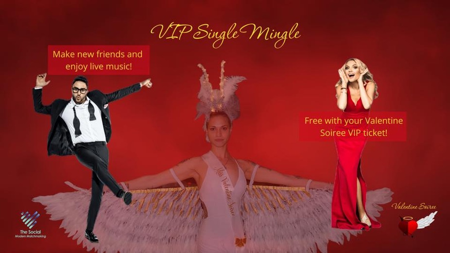 VIP Single Mingle for the Valentine Soiree event photo