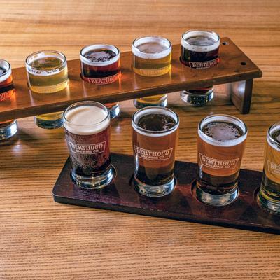 Beer flights.