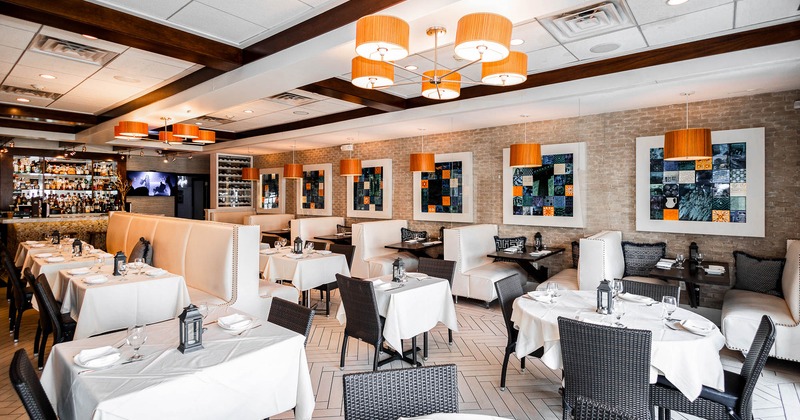 Interior, main seating area