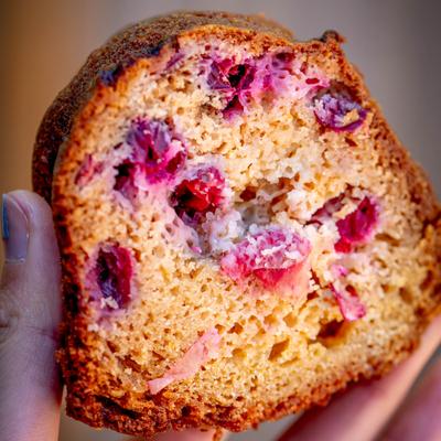cranberry orange bundt cake.