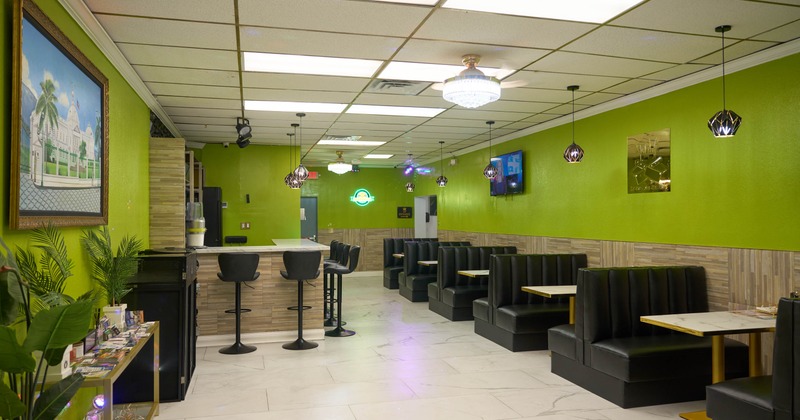 Restaurant dining area