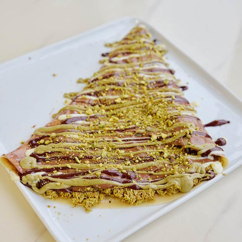 menu item 6 of 11, Pistachio Crepe