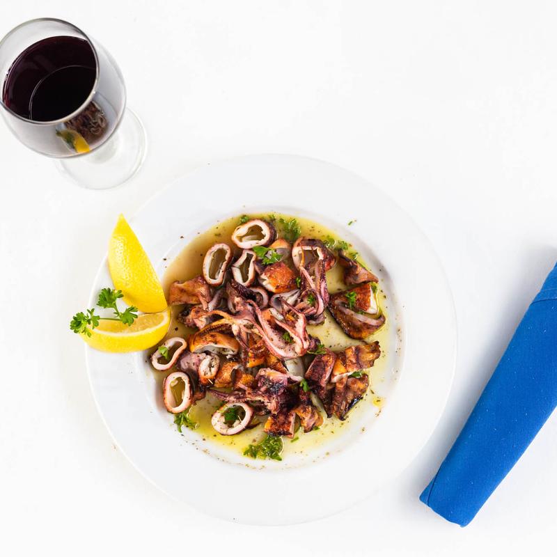 Broiled Kalamarakia photo