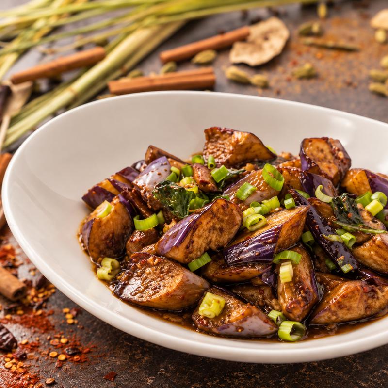 Eggplant & Garlic* photo