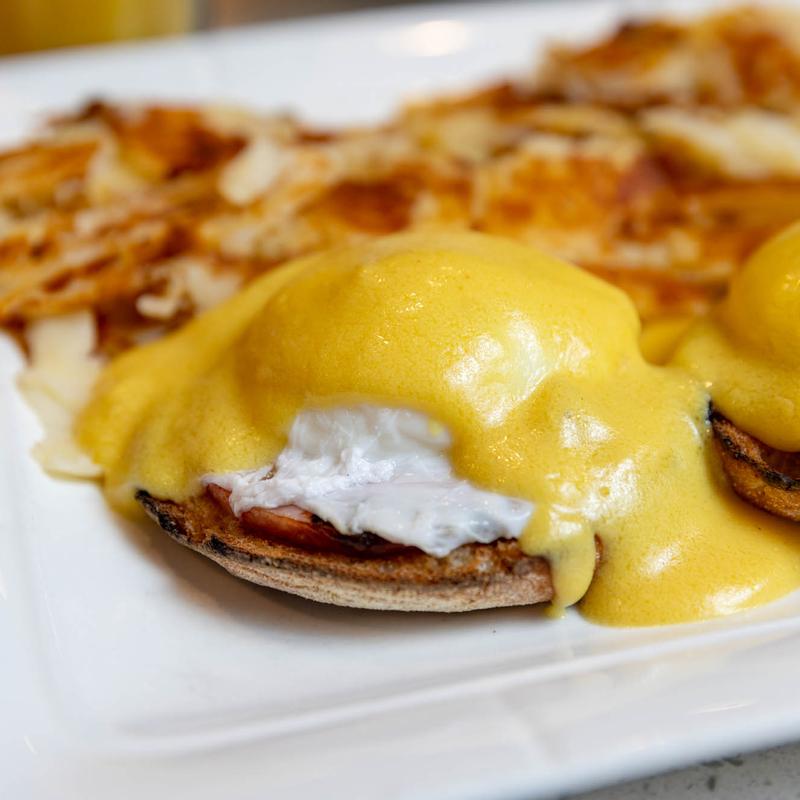 Traditional Eggs Benedict photo