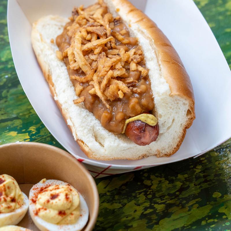 menu item 7 of 19, Beanie Weenie
