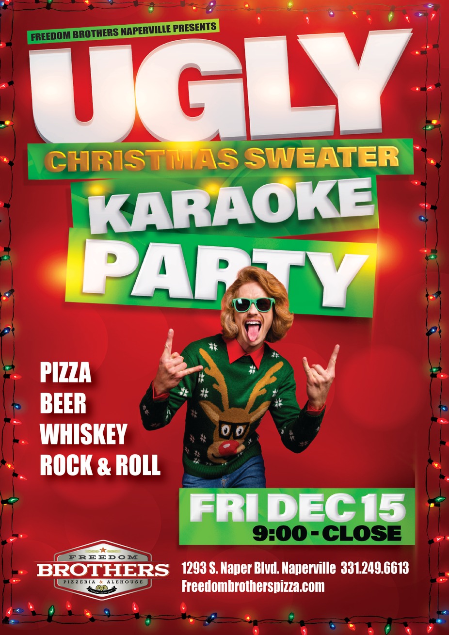 Ugly Christmas Sweater Karaoke Party! event photo