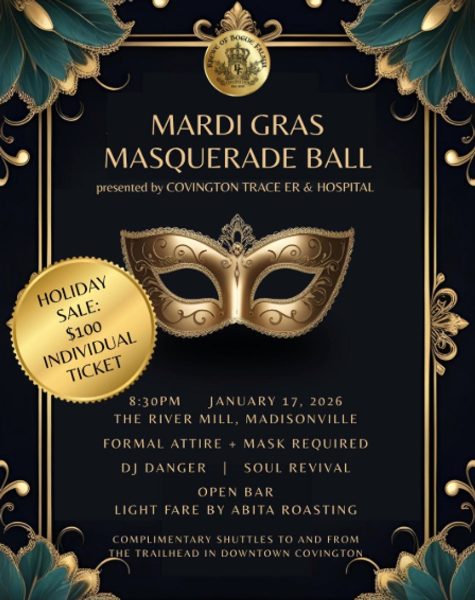 Krewe of Bogue Falaya Masquerade Ball event photo