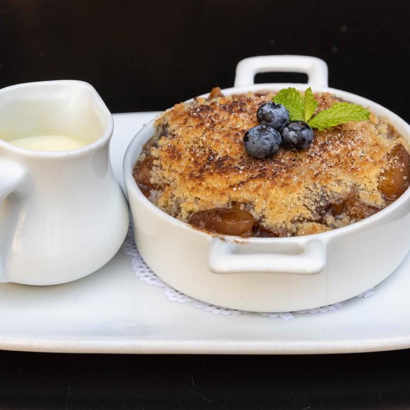 Fresh Apple & Pear Crumble photo