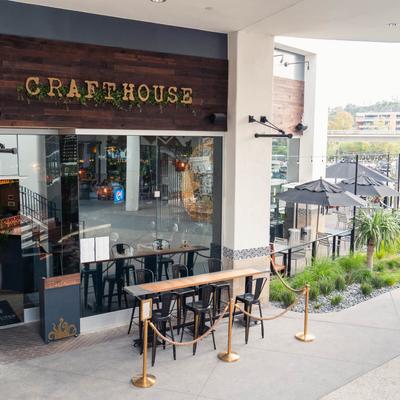 Exterior view of the restaurant.