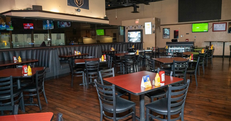 Interior, seating area