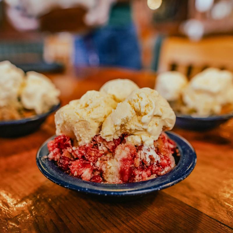 Homemade Fruit Cobbler photo