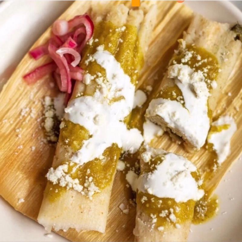 Poblano Rajas Tamales photo