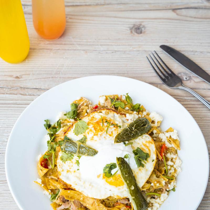 Pork Carnitas Chilaquiles photo