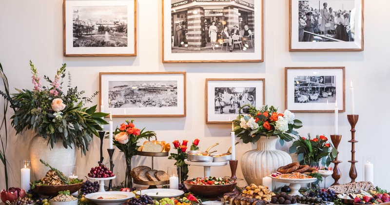 Various food on the table