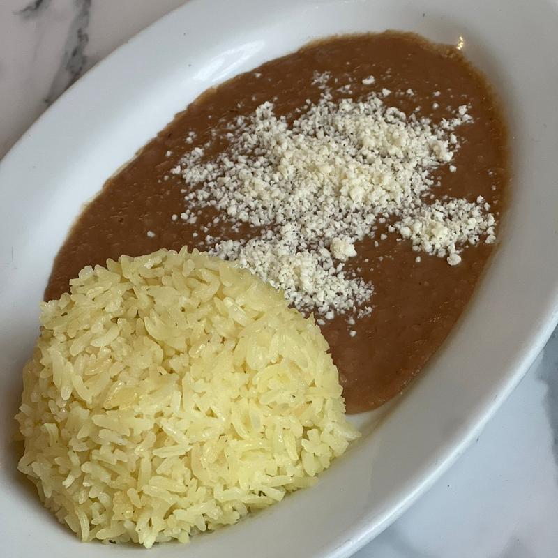 Rice & Refried Beans photo