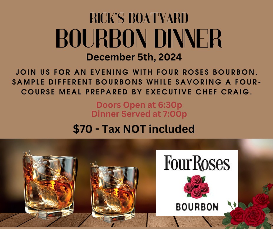 Four Roses Bourbon Dinner event photo