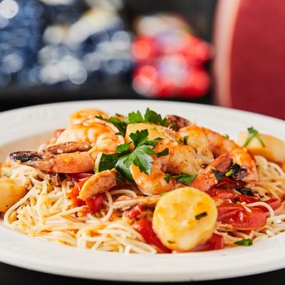Seafood pasta