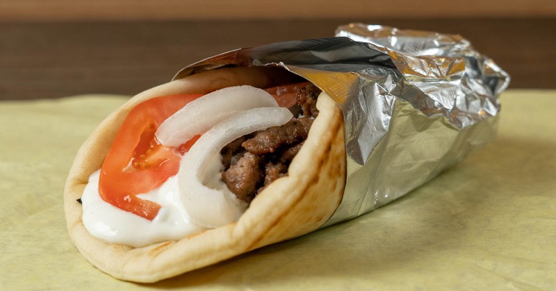 A served wrap