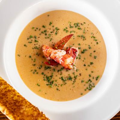 Lobster bisque.