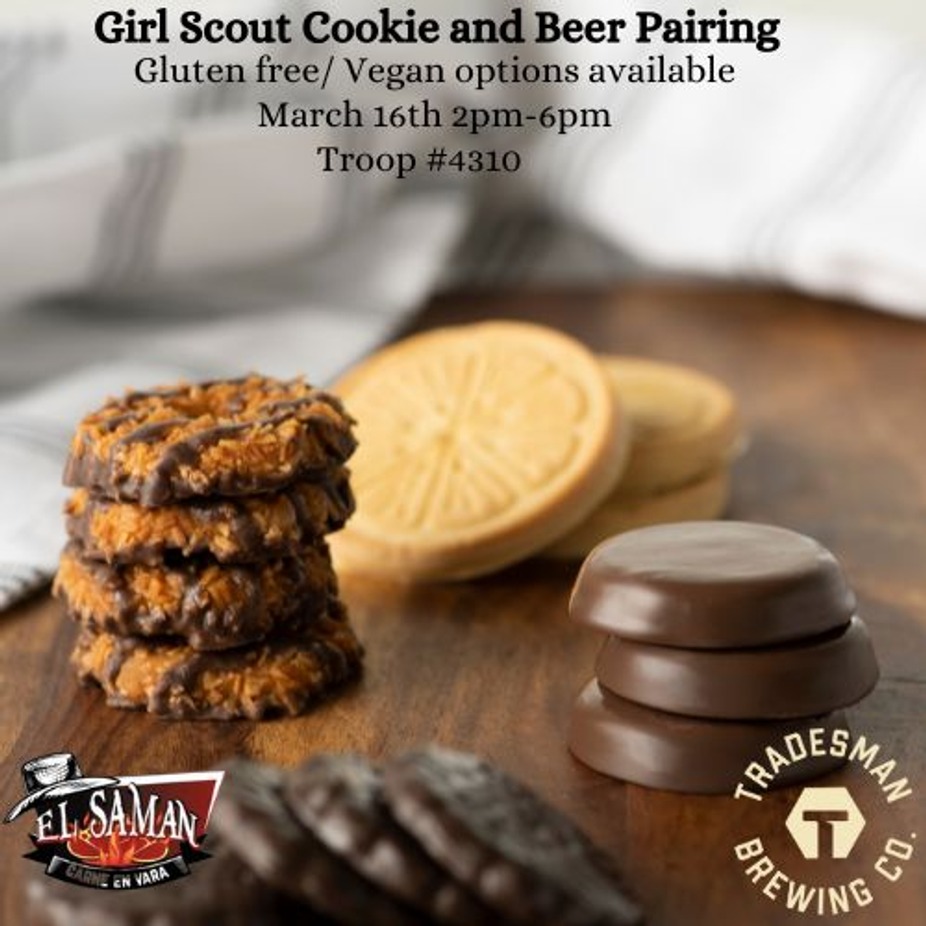 Girl Scout Cookie and Beer Pairing event photo