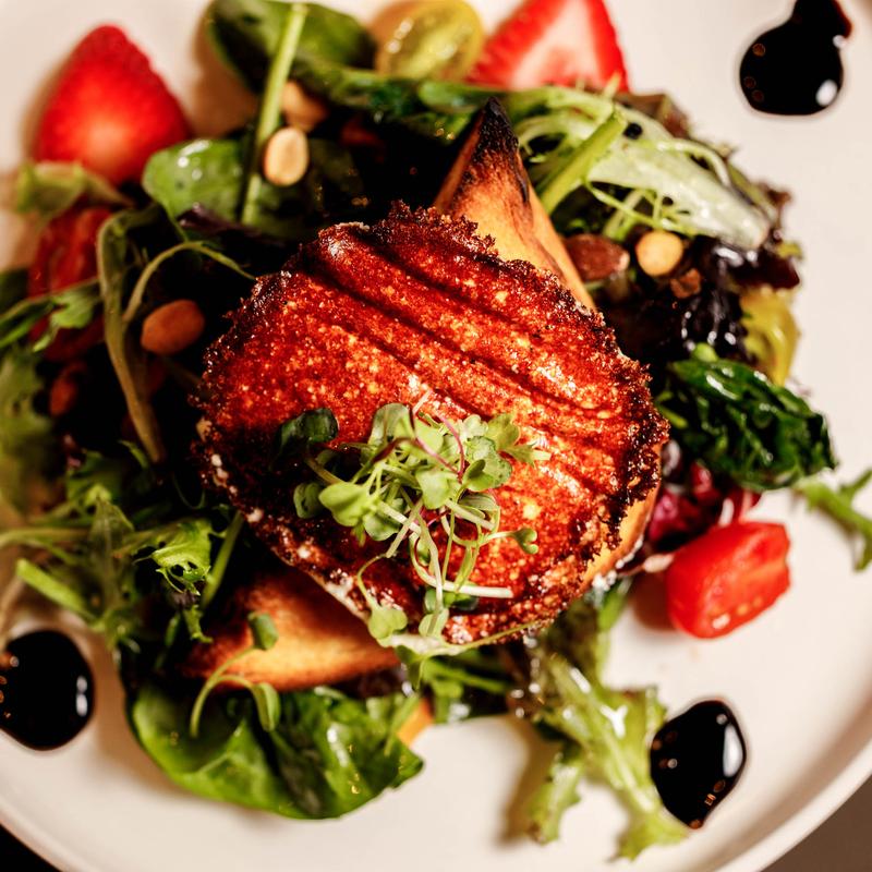 WARM GOAT CHEESE SALAD photo