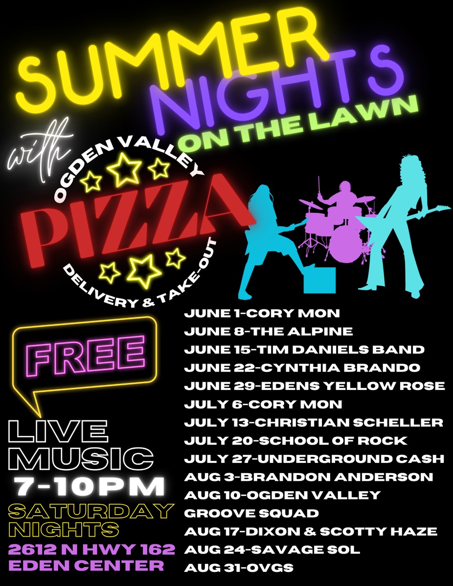 Summer Nights with Ogden Valley Pizza event photo