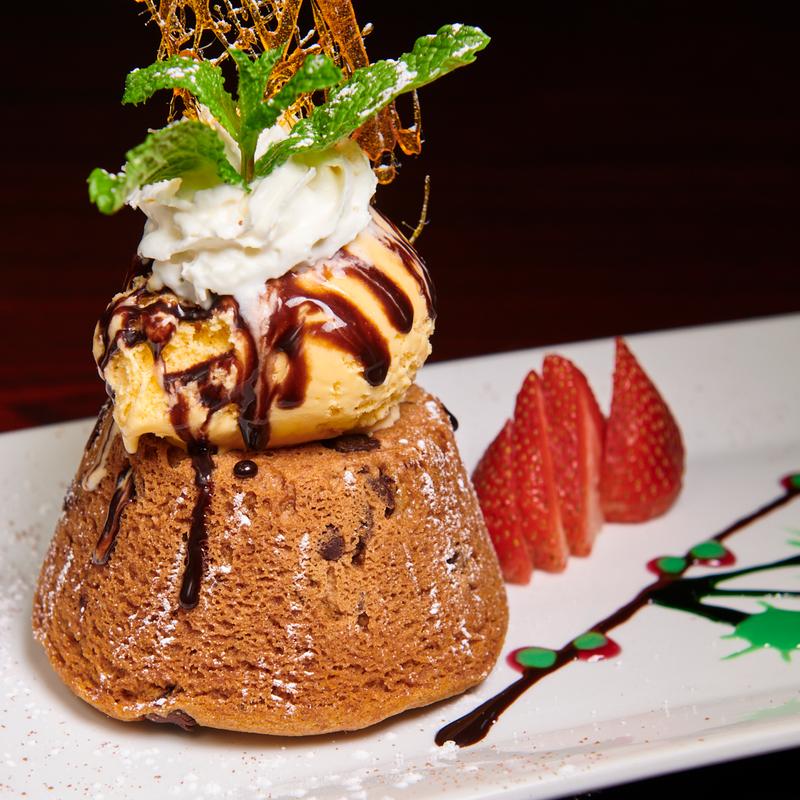 MOLTEN LAVA CHOCOLATE CHIP COOKIE photo