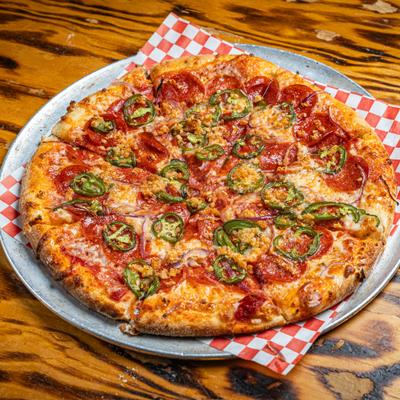 Barely Buzzed Pizza.