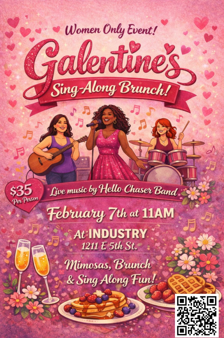 Galentines Sing-Along Brunch event photo