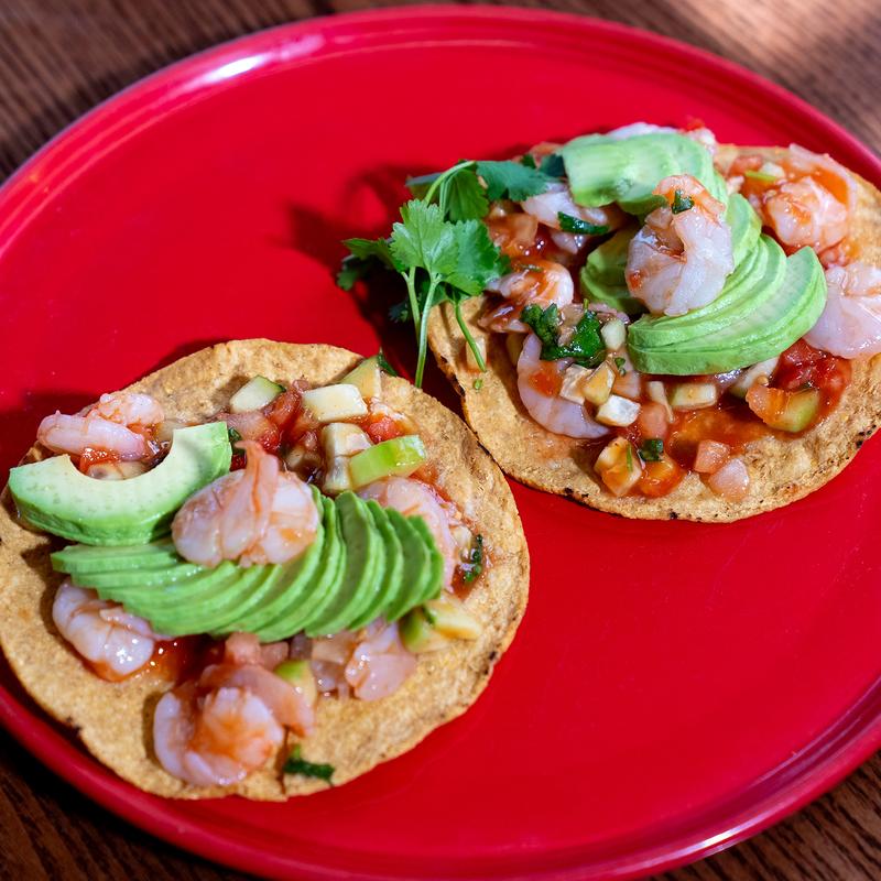 Shrimp Tostadas photo