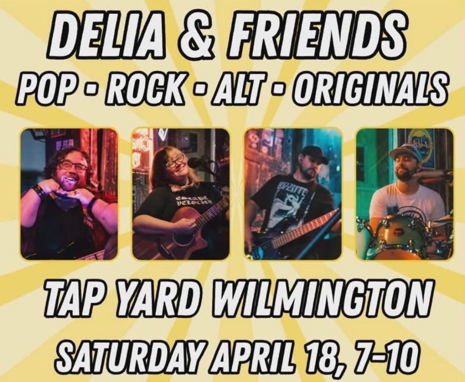 Delia & Friends LIVE @ Tap Yard event photo