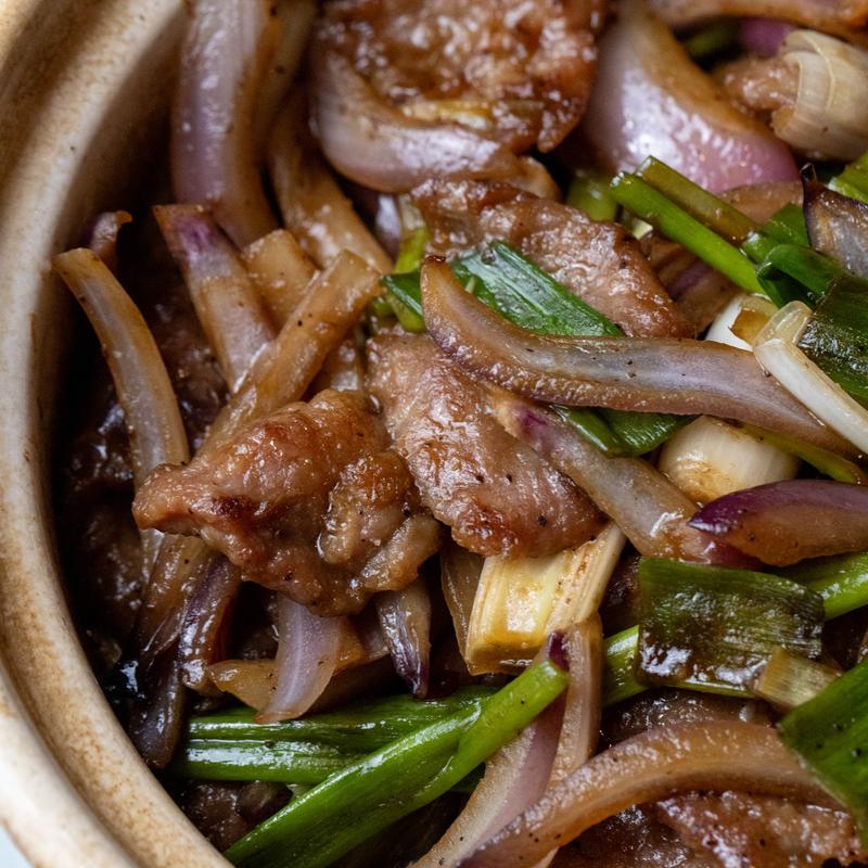 menu item 7 of 9, Toban - Yaki Beef