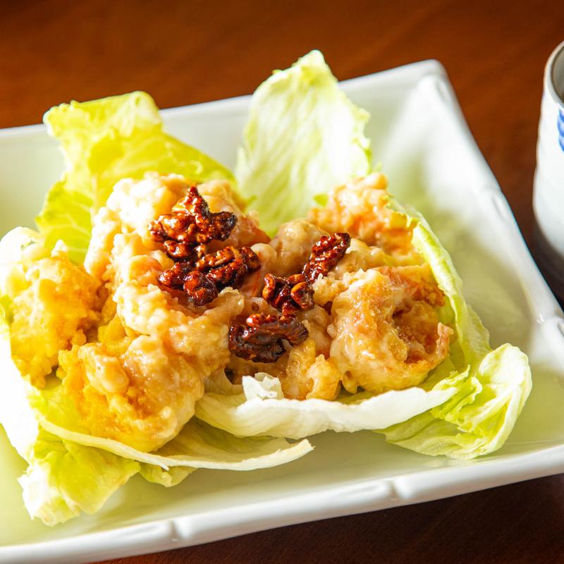 menu item 10 of 11, Walnut Shrimp